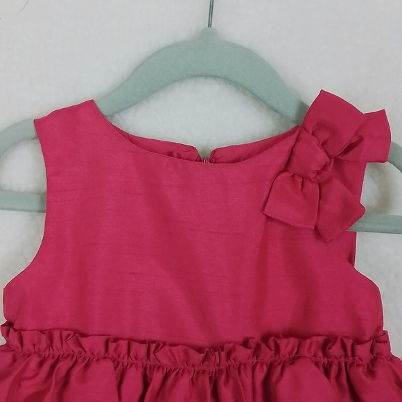 Baby Gap Bubble Hem Special Occasion Dress Size 18-24mo in Pink - Picture 3 of 10